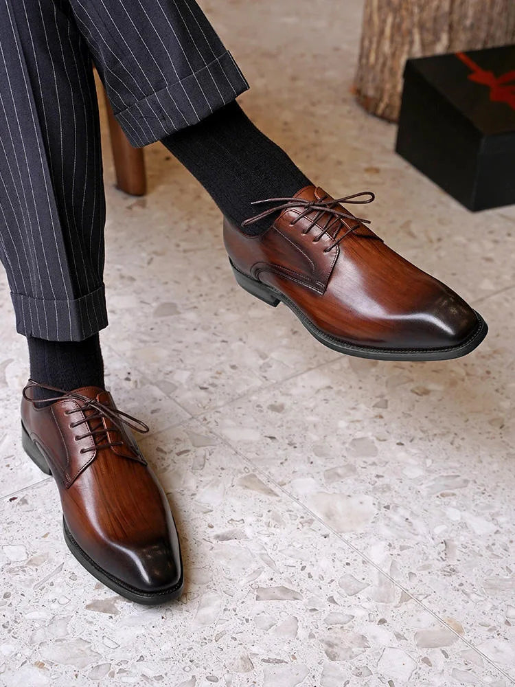 Men’s Business Casual Derby Shoes