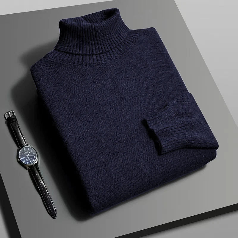 Men’s Slim Fit Turtleneck Sweater