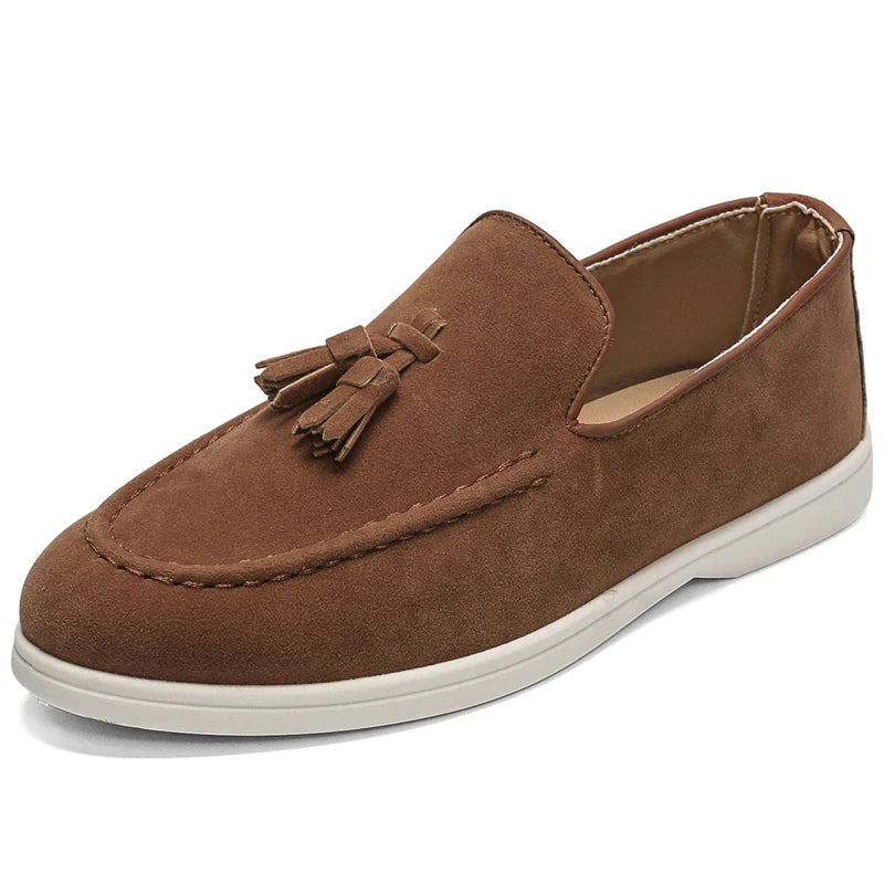 Men’s British Style Suede Loafers