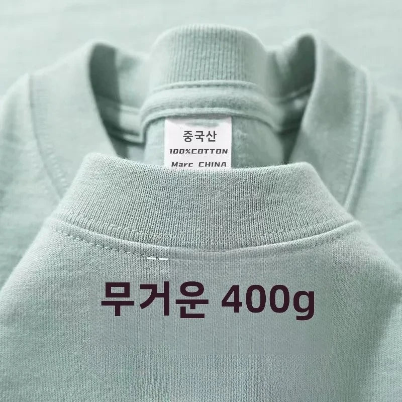 Men’s Heavyweight Cotton T-Shirt 400g