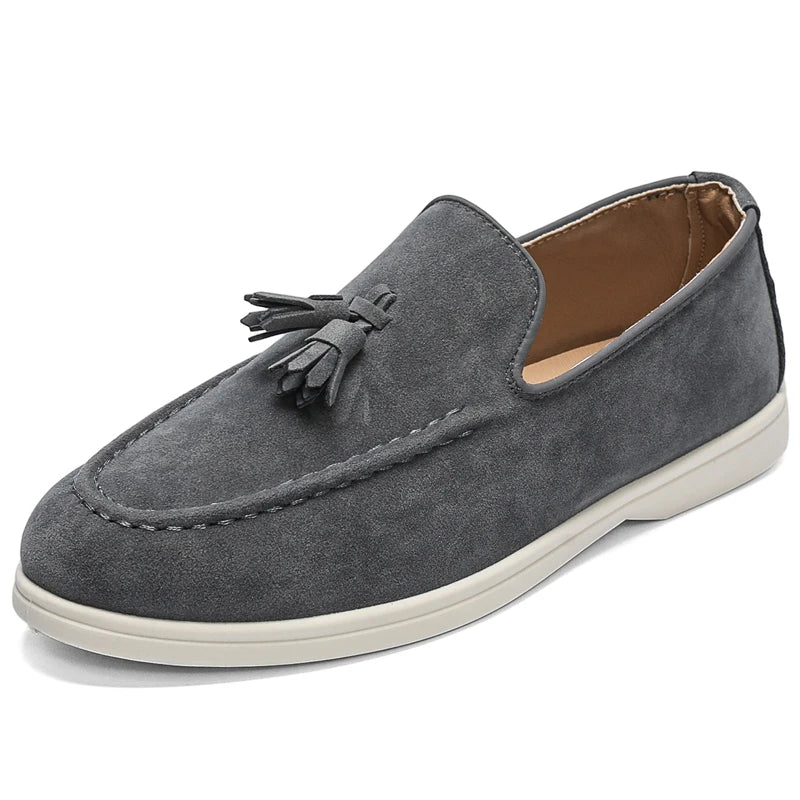 Men’s British Style Suede Loafers