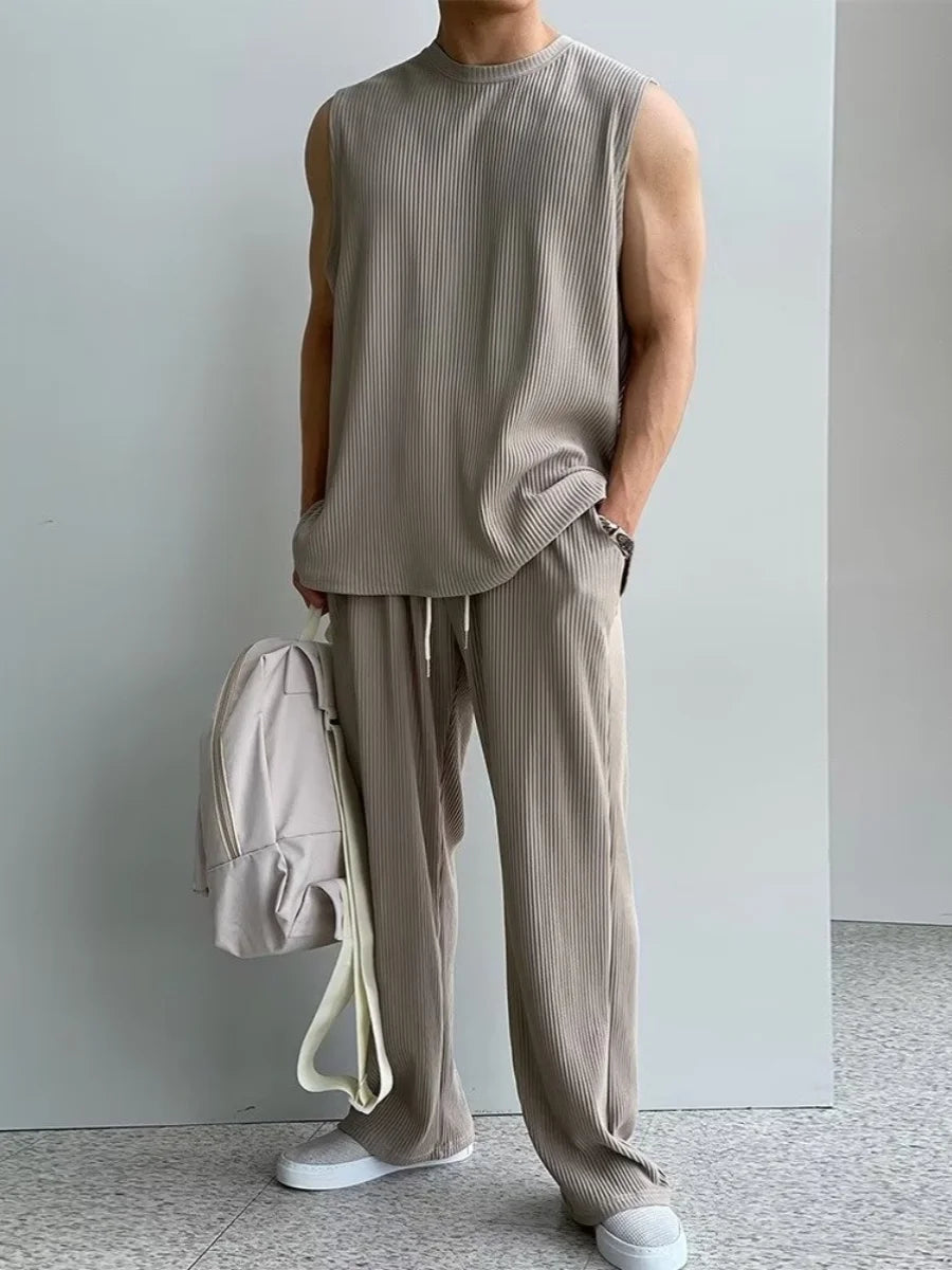 Men’s Fitness Set Tank Top + Pants