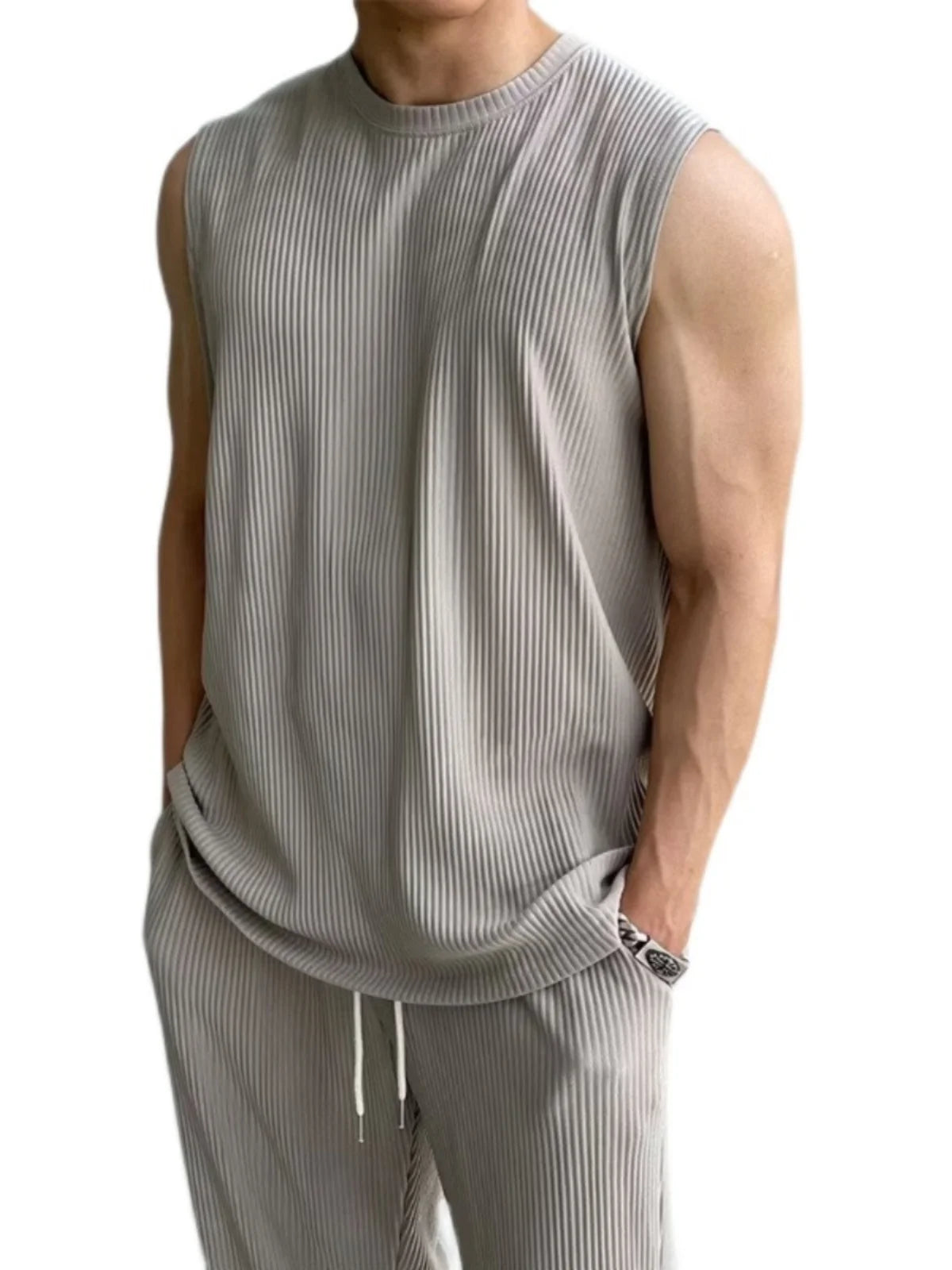 Men’s Fitness Set Tank Top + Pants