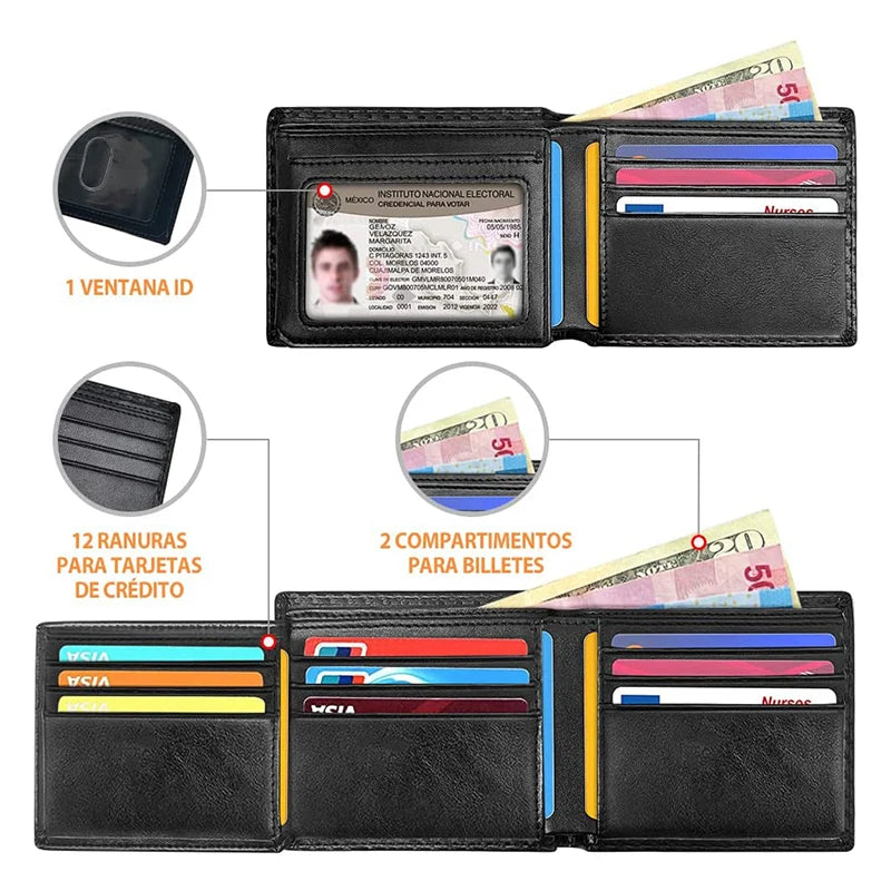 Men’s Slim Carbon Fiber Wallet