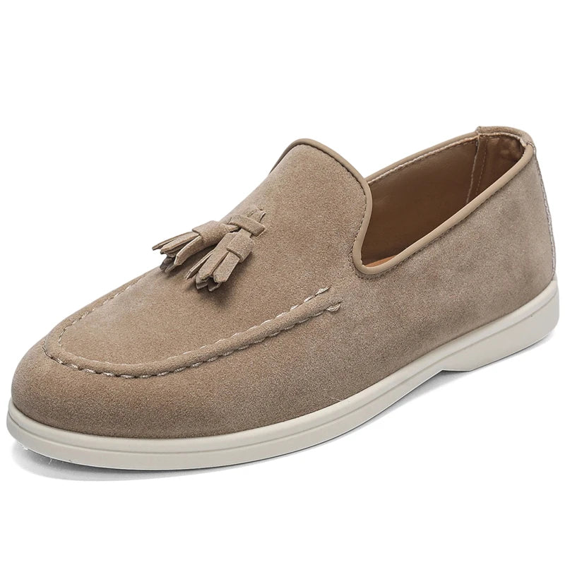 Men’s British Style Suede Loafers