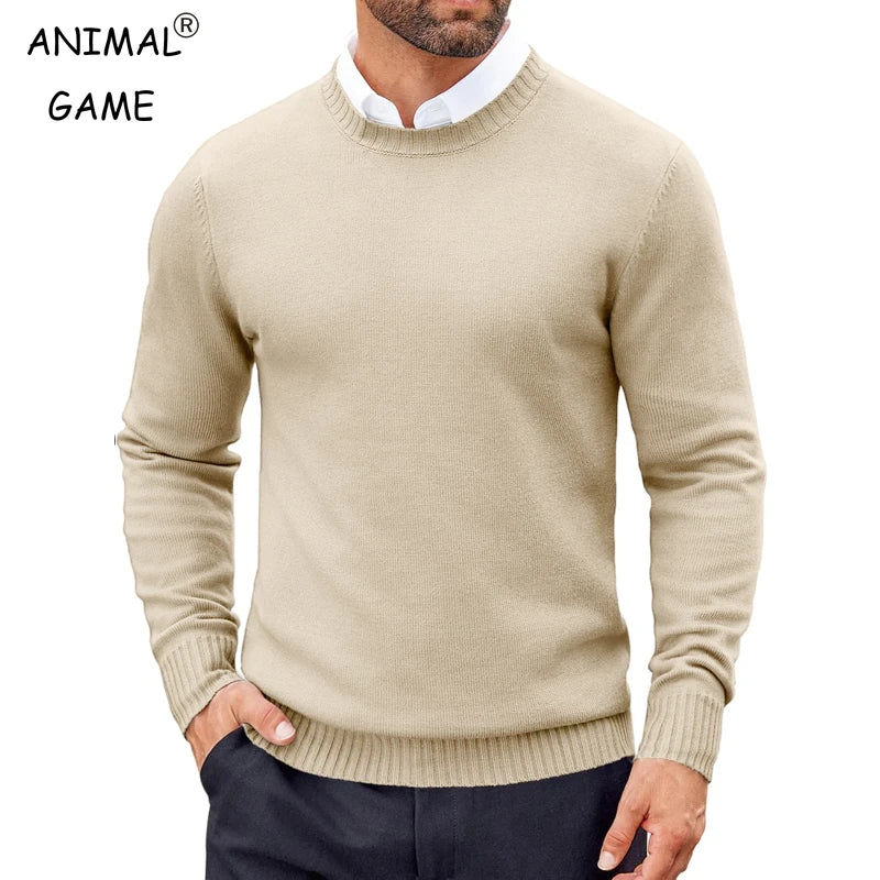 Men’s Streetwear Crew Neck Sweater