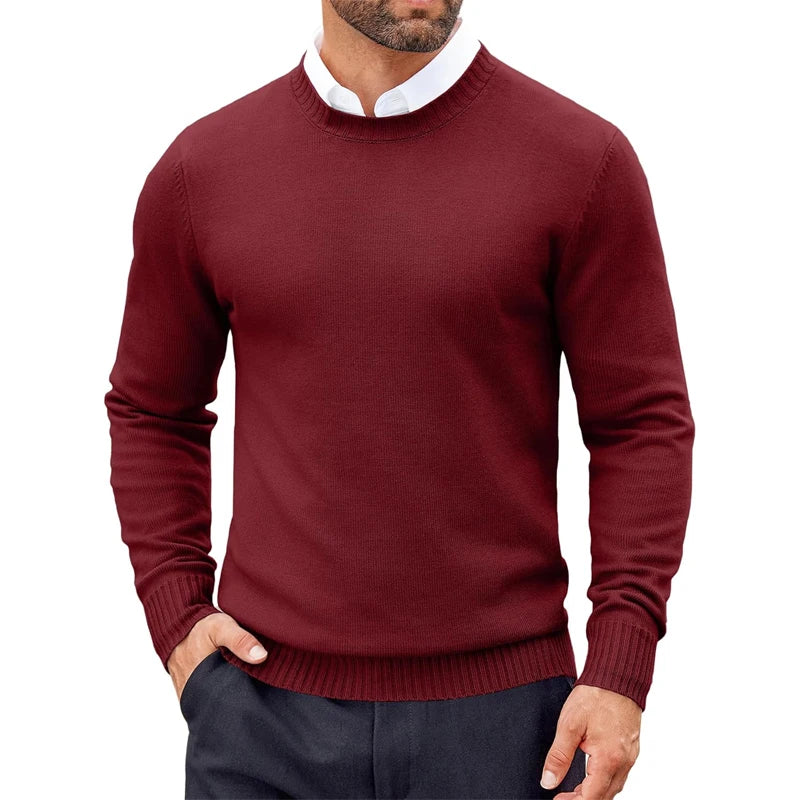 Men’s Streetwear Crew Neck Sweater