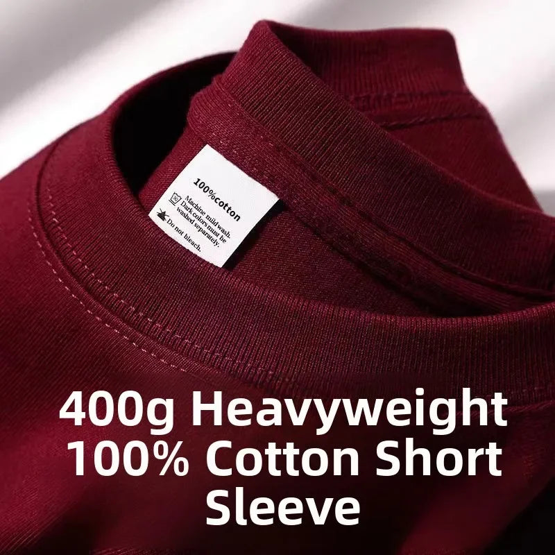 Men’s Heavyweight Cotton T-Shirt 400g