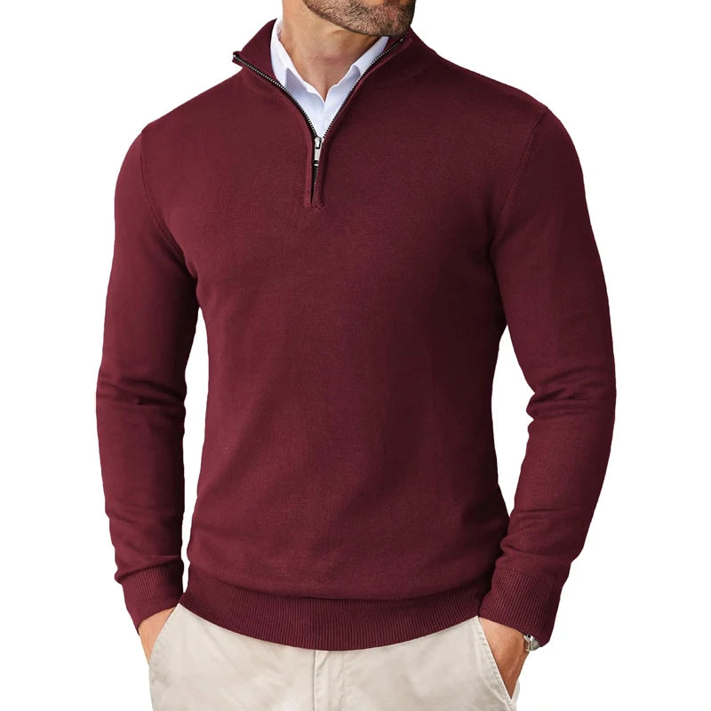 Men’s Quarter Zip Sweater