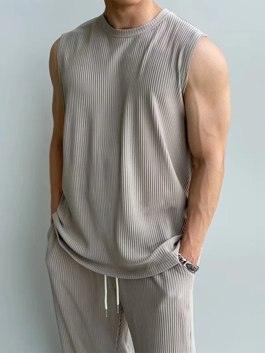 Men’s Fitness Set Tank Top + Pants