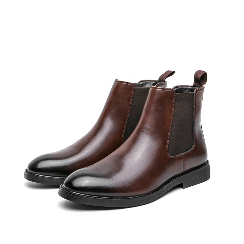 Men’s British & Korean Style Chelsea Boots