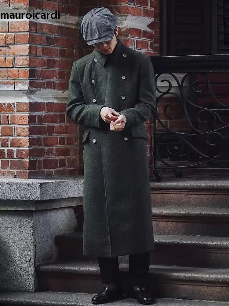 Men’s Long Elegant Overcoat