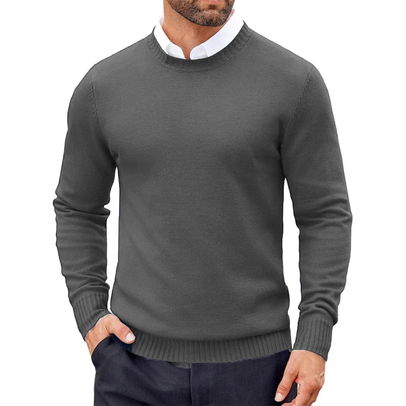 Men’s Streetwear Crew Neck Sweater
