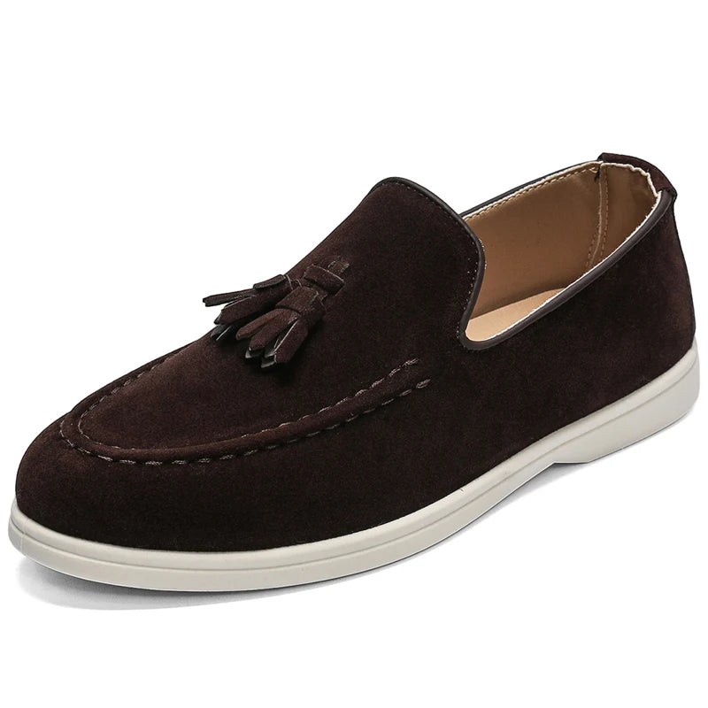 Men’s British Style Suede Loafers