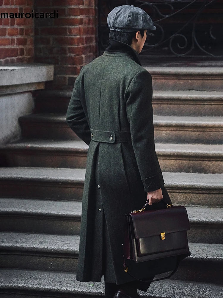 Men’s Long Elegant Overcoat