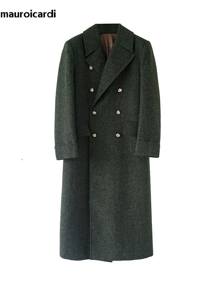Men’s Long Elegant Overcoat