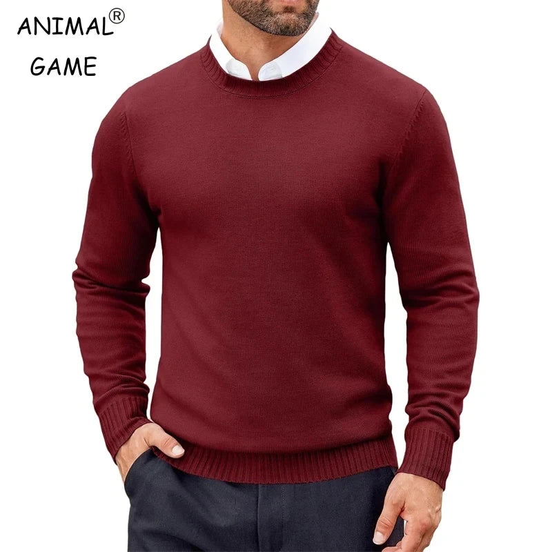Men’s Streetwear Crew Neck Sweater