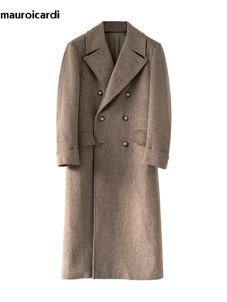 Men’s Long Elegant Overcoat
