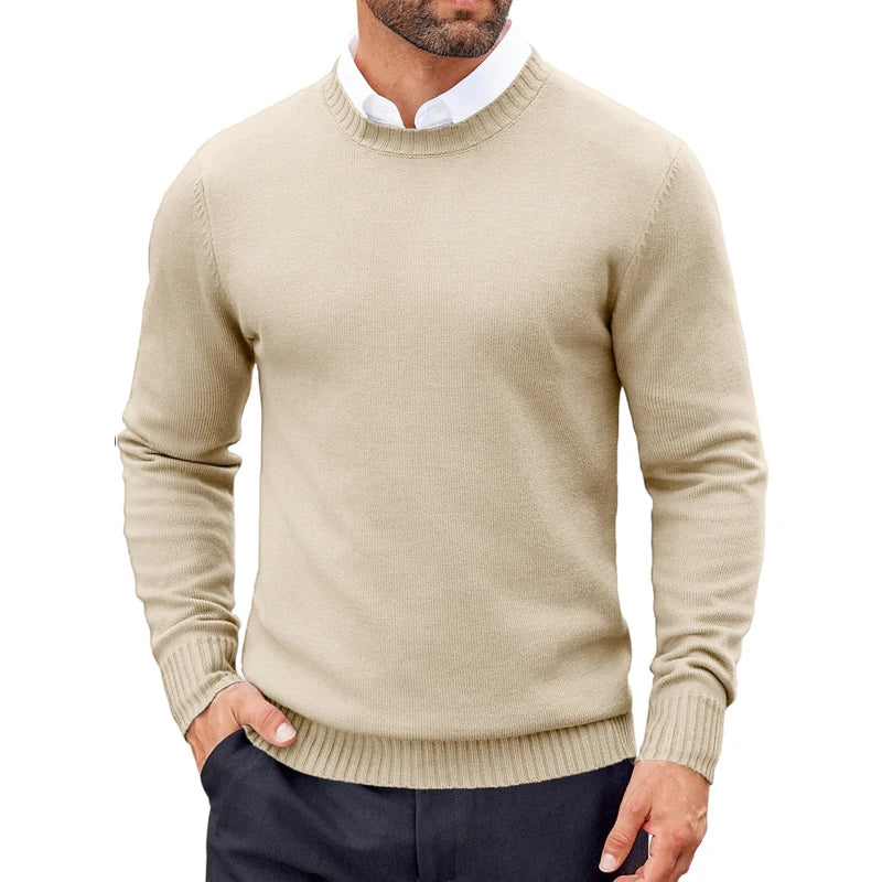 Men’s Streetwear Crew Neck Sweater